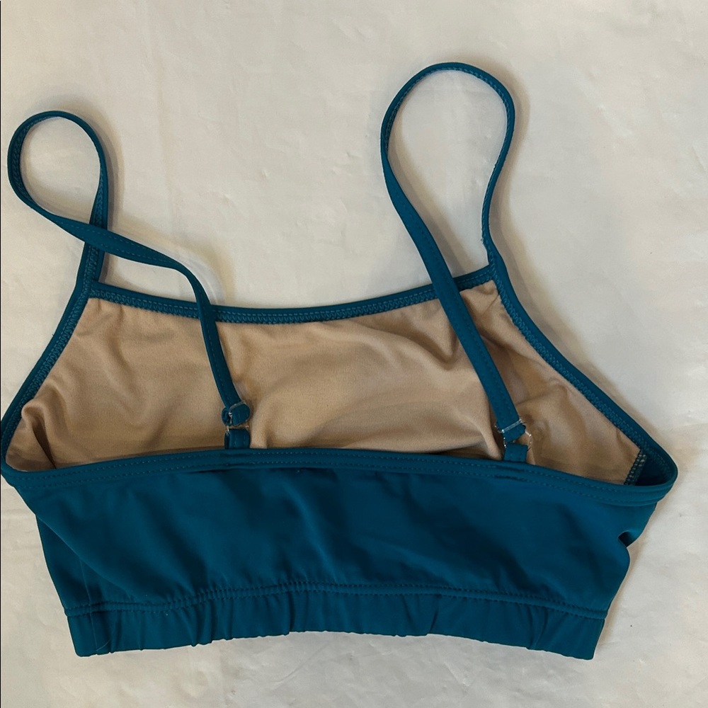 Balera Kids sports bra Top in Deep Blue - Picture 4 of 6